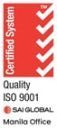 ISO 9001 Certificate